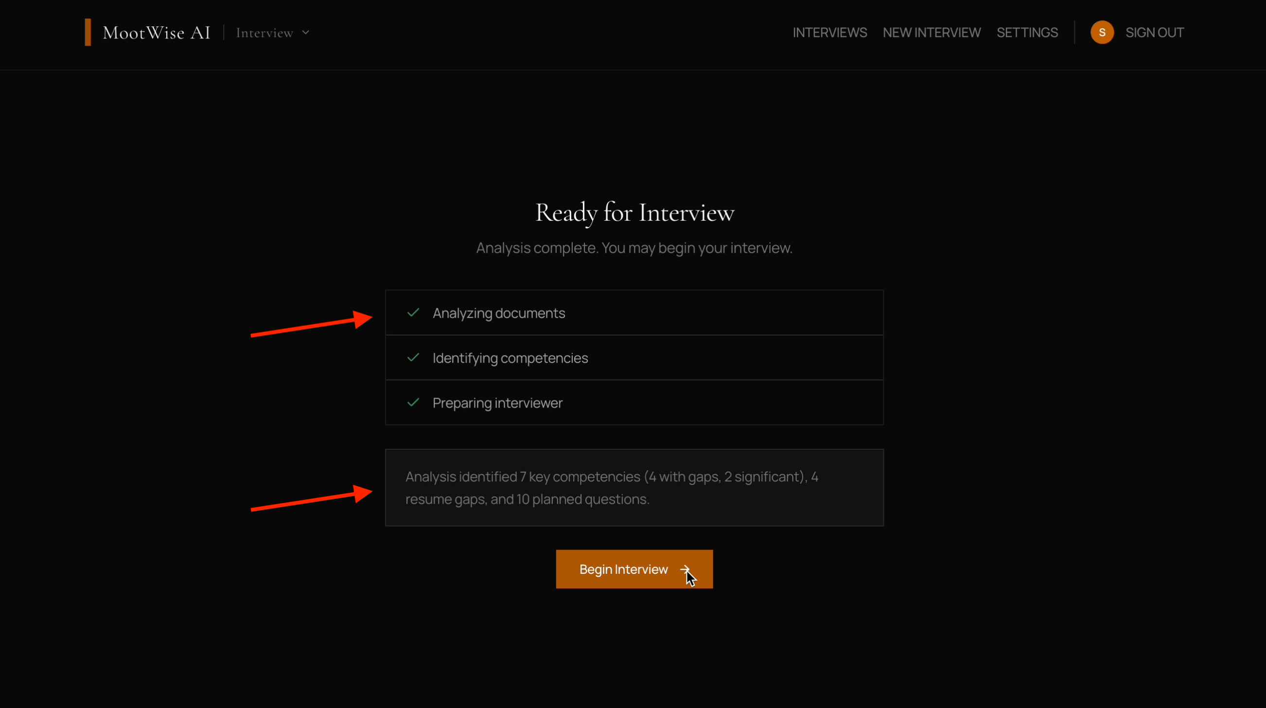 Mootwise ready interview